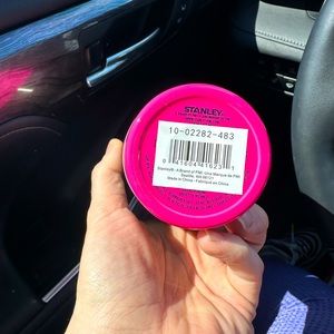 Stanley neon pink stacking beer pints